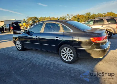 2010 Hyundai Azera Gls from USA, damaged, VIN KMHFC4DF4AA459501